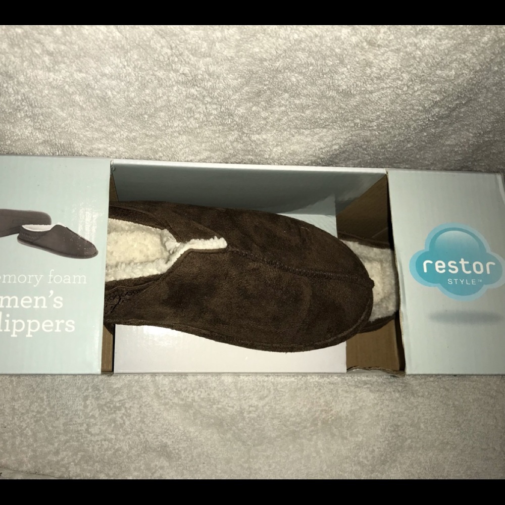 Memory Foam Slippers for Men Restor Style